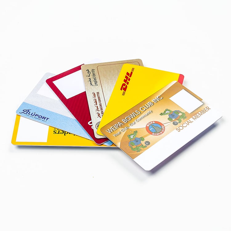 Plastic Card Printing with Embossing